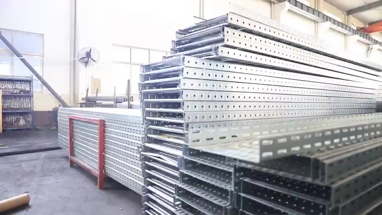 Steel Galvanized Slotted Cable Tray Perforated Type Cable Tray Hangers Buy Cable Tray slotted