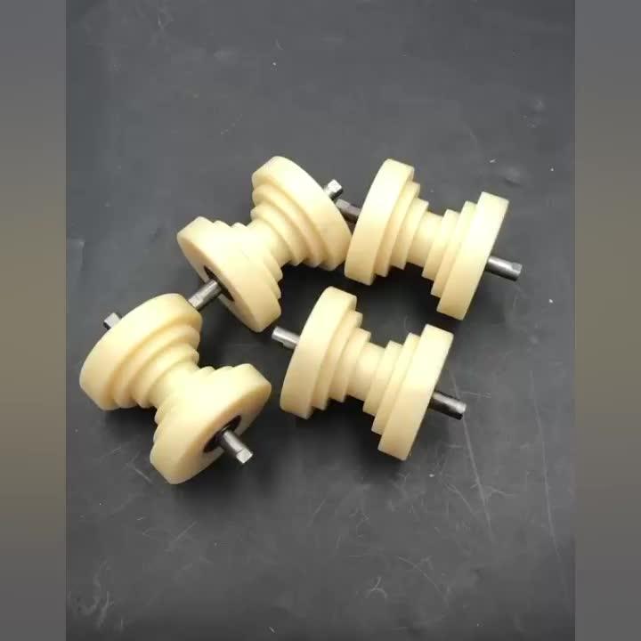 Custom Plastic Nylon Pulley Wheels With Bearings Pom Pulley Bearing And