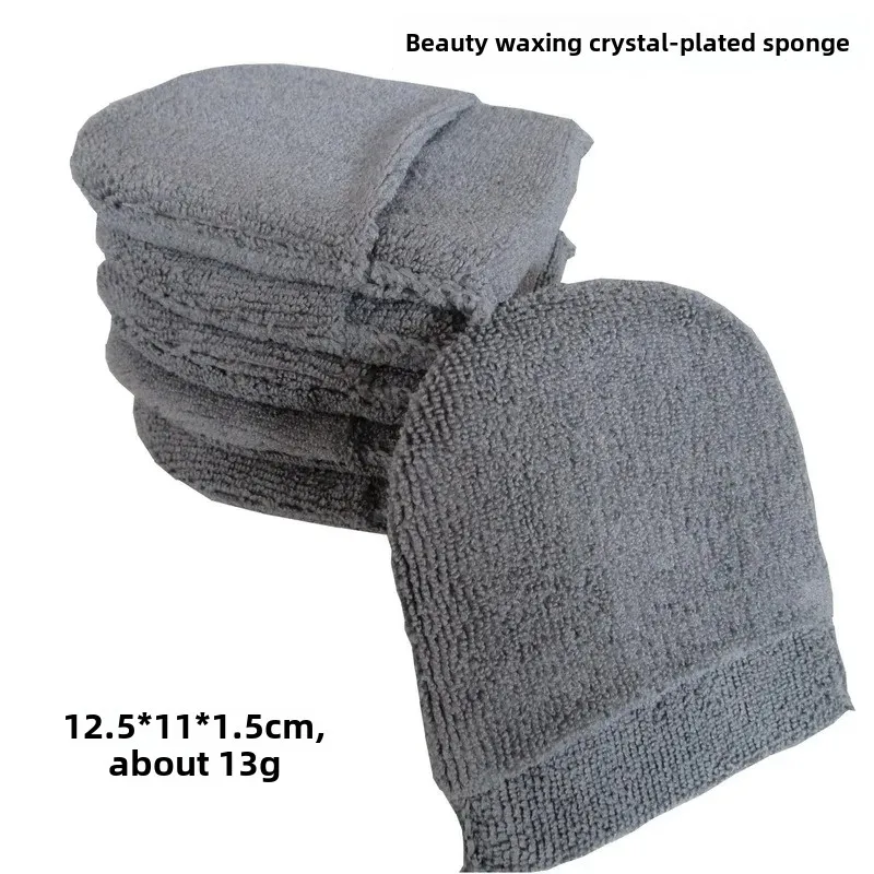 Waxing Finger Cover Semi-Circular Polishing Waxing Sponge Wiping Leather Shoes Crystal Plating Cleaning Gloves Gap Sponge