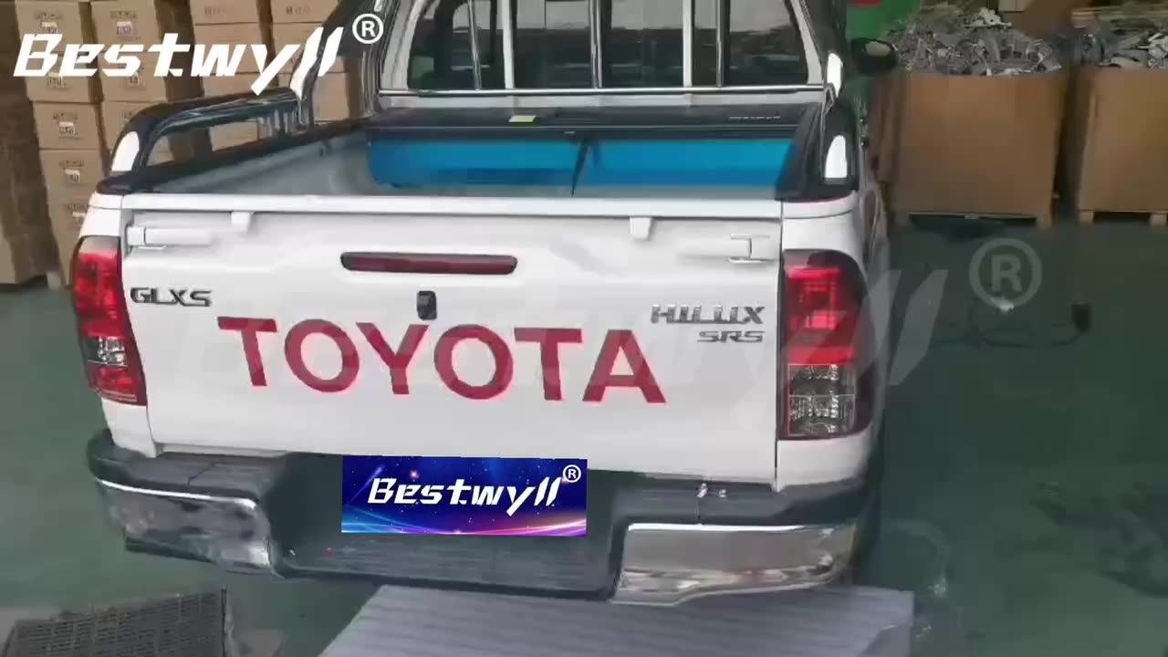 Bestwyll Pickup Truck Bed Manual Box Retractable Tonneau Cover For 2015