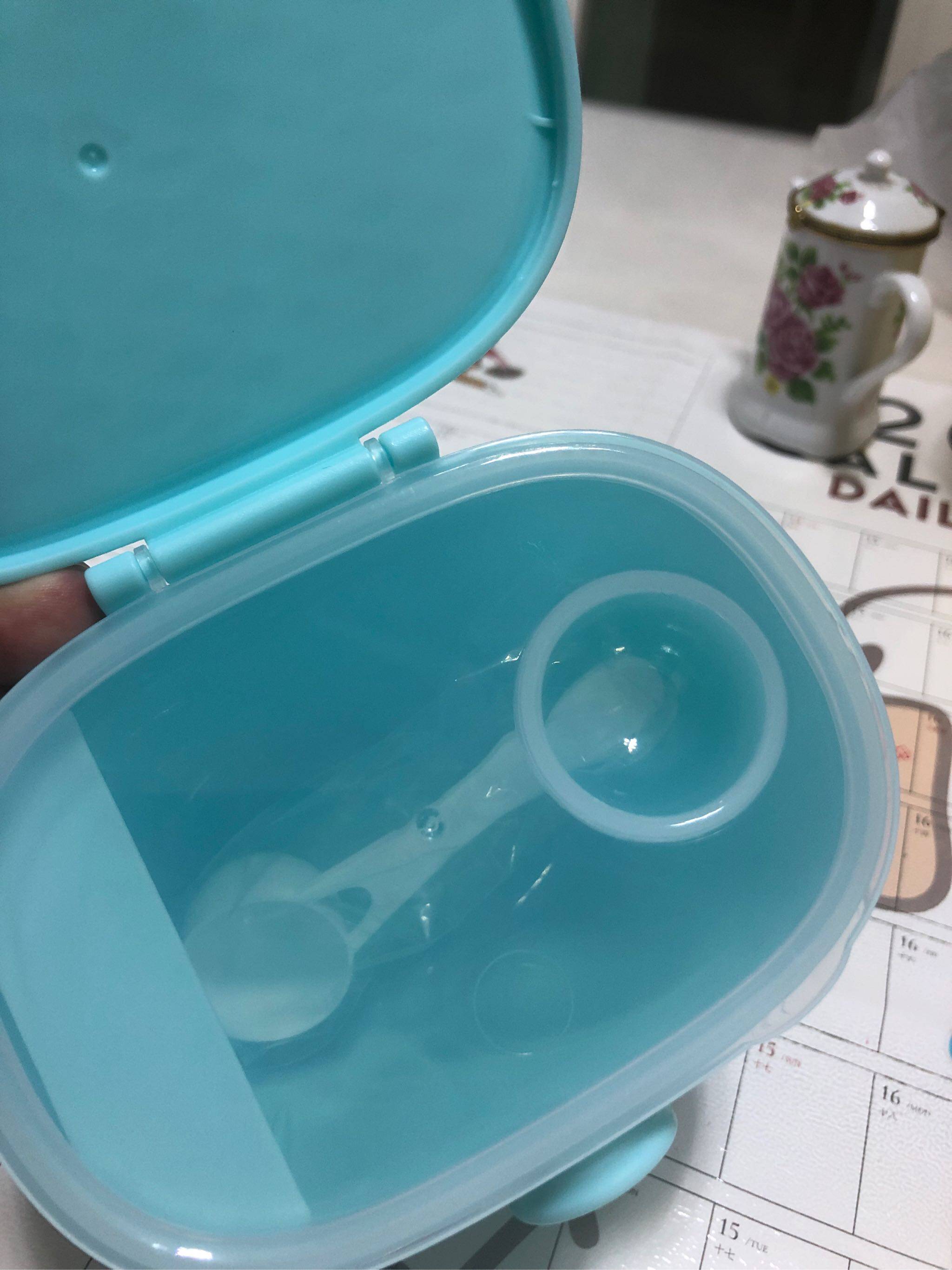 免费试用 便携式多功能奶粉盒怎么样有用吗，母女俩使用一个月效果对比_搜券