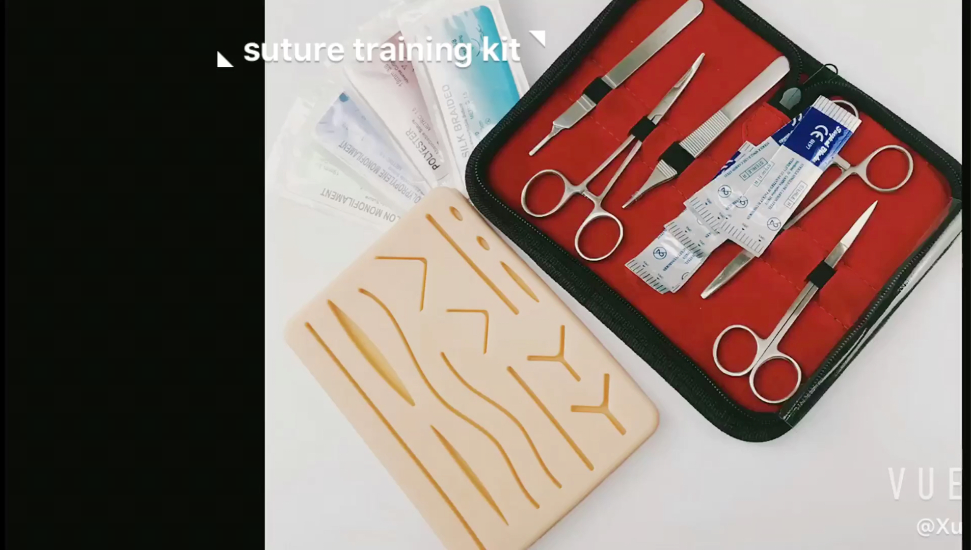 Medical Students Suture Kit,Stainless Steel Dissection Suture Practice