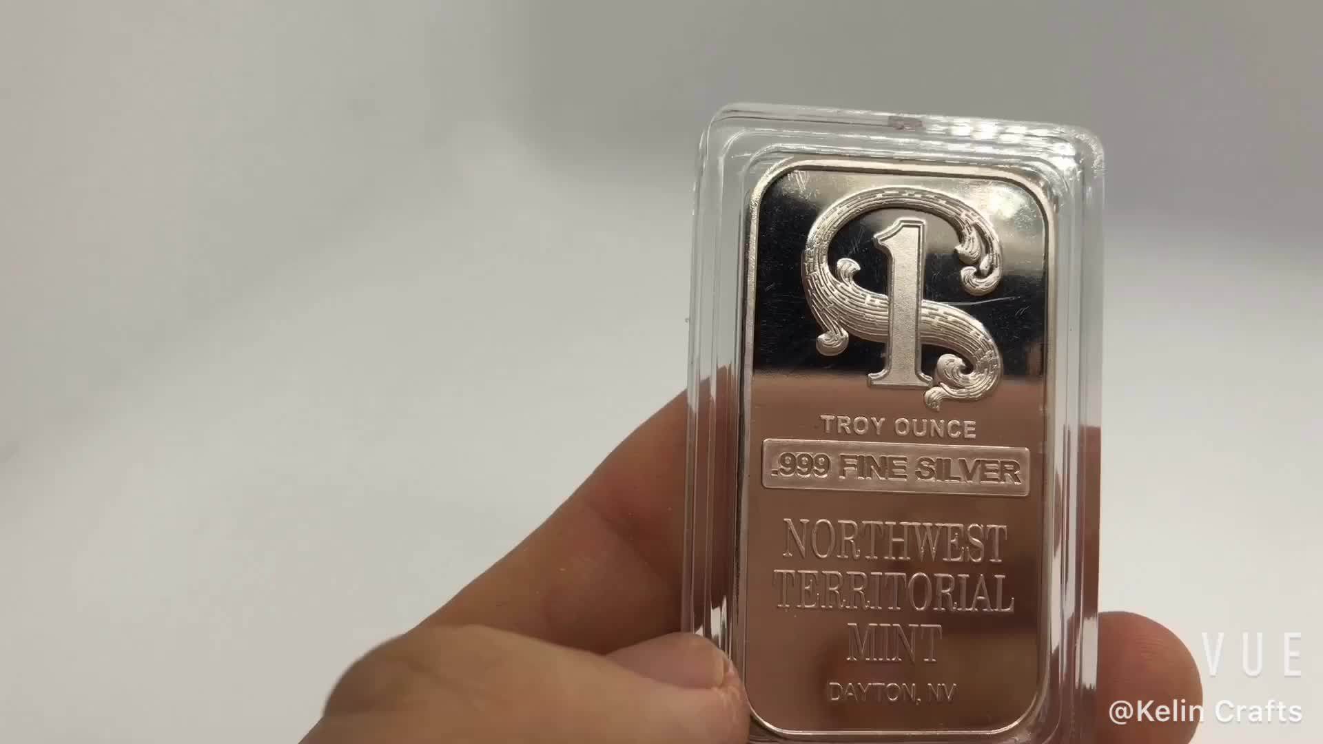 NorthWest Territorial Mint Silver Bullion 1 Oz Precious Metal Content Per Unit For Sale - Foto 4