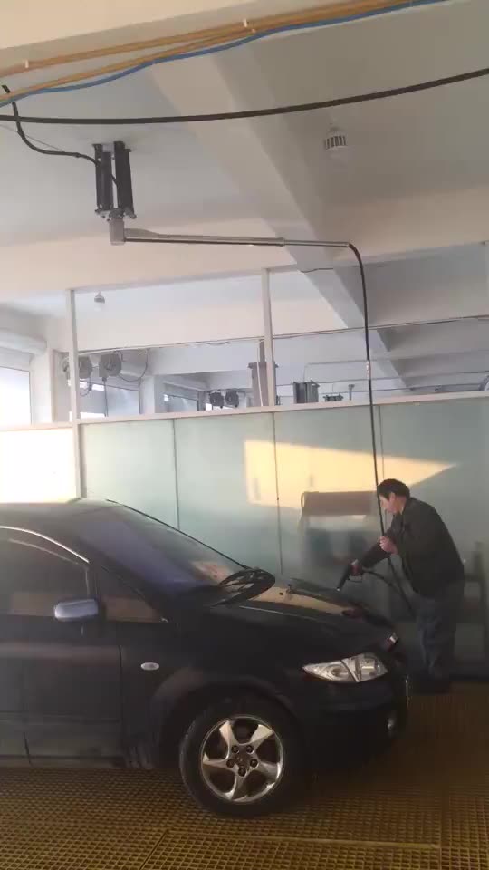 Self Service Car Washer Type And Straight Ceiling Boom Wall Boom