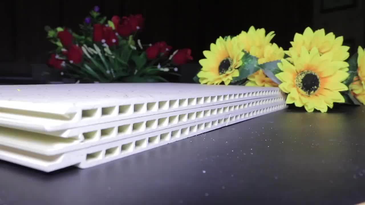 Decoration Material Bamboowood Fiber Integrated Wpc Wall Panel 300mm