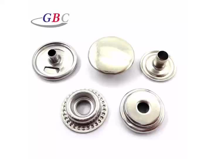 Antique Double Metal Snap Button For Jeans Buy Double Snap Button