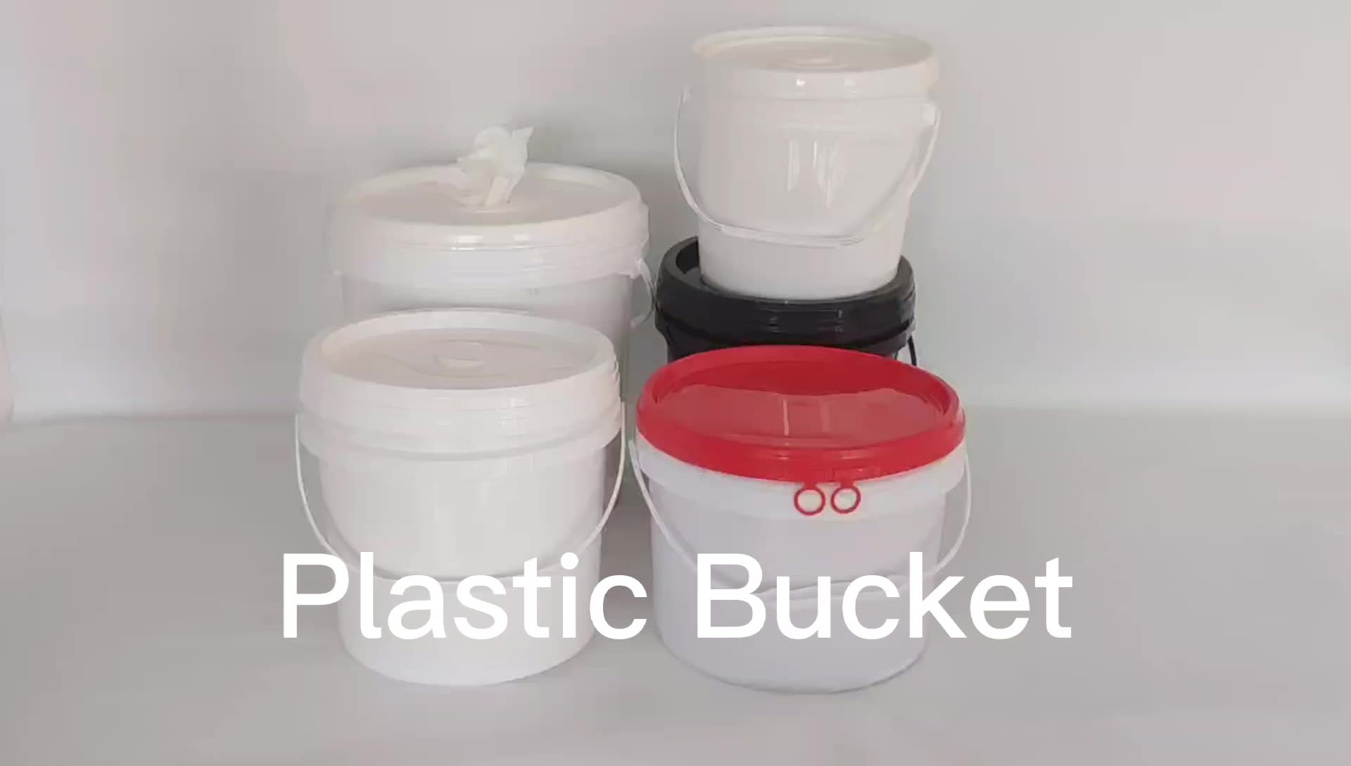 20l Plastic Bucket Food Grade Pp Bucket 5 Gallon Pail With Plastic