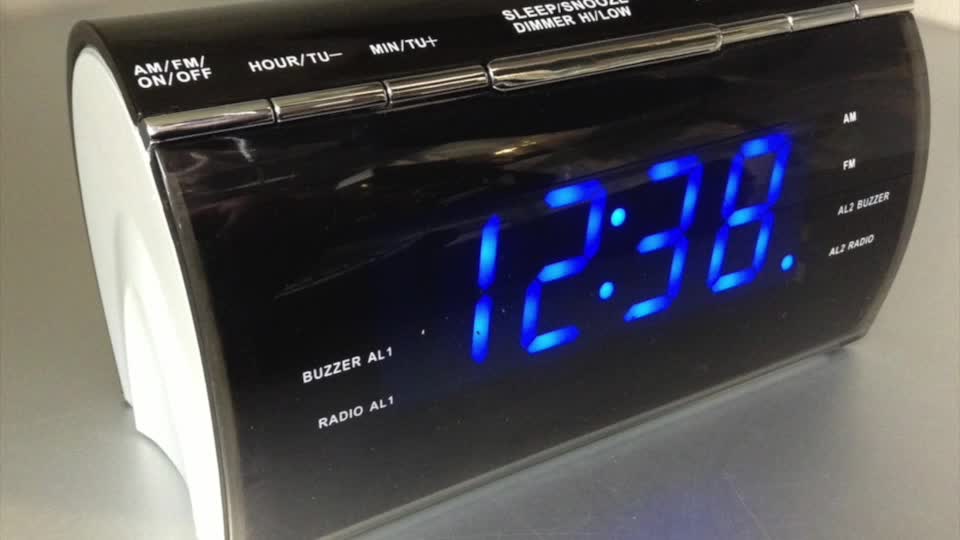 Ct803 Jumbo Led Display Digital Tuning Pll Alarm Clock Radio Buy