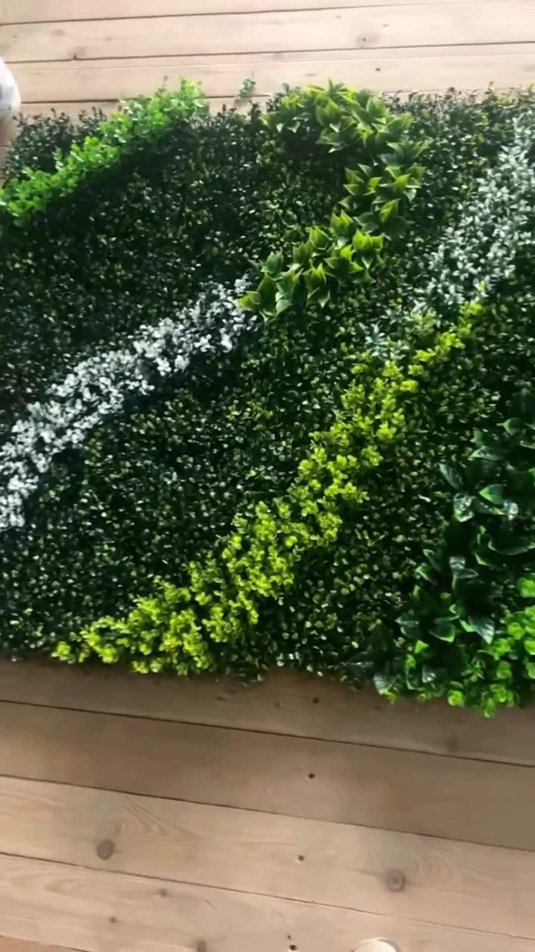 Artificial Grass Wall Panels Plastic Greenery Plant Wall Grass