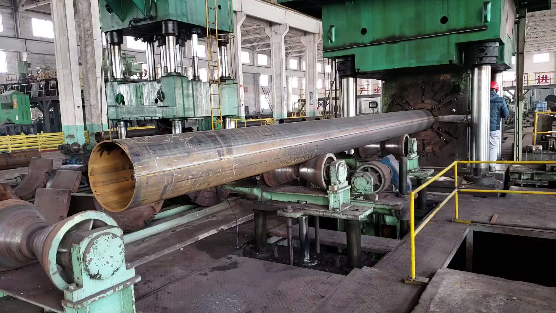 Jis Beveled Ends Awwa Straight Welded Steel Pipe Buy Straight Welded