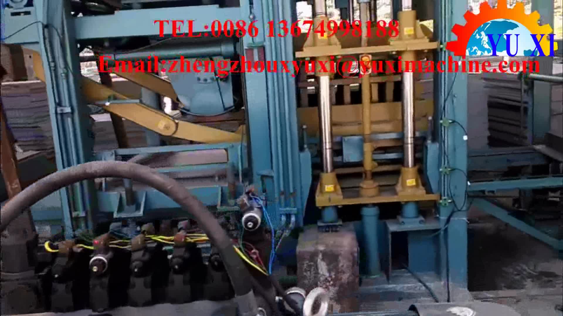 Hydraulic Interlocking Pres Machine Cement Concrete Brick Manufacture