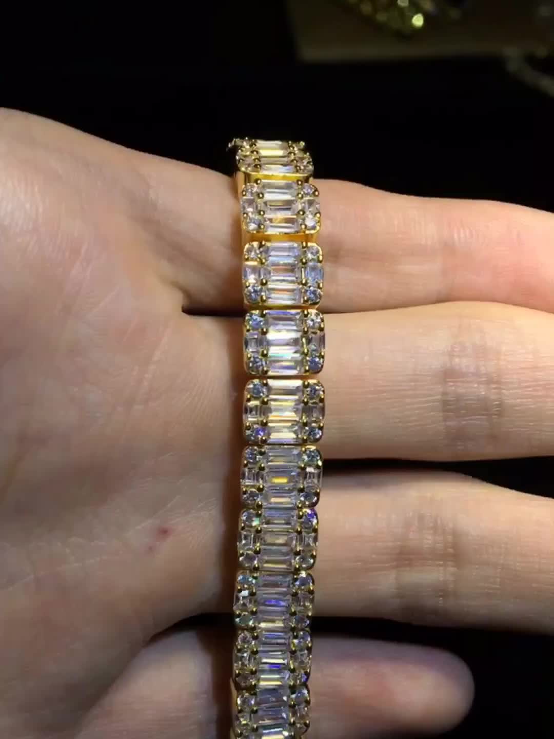 Rapper tennis bracelet Clearance