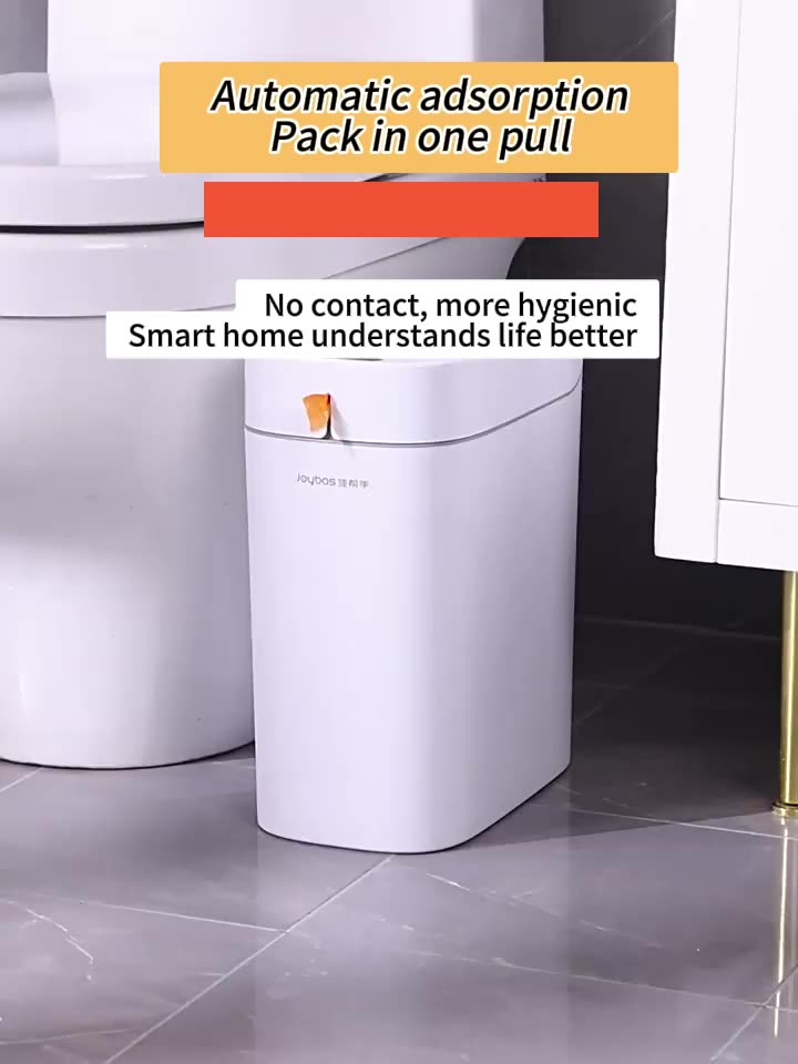Joybos Automatic Smart Waste Bins Self Sealing Self Changing Garbage Bin Modern 10gallon Dustbin