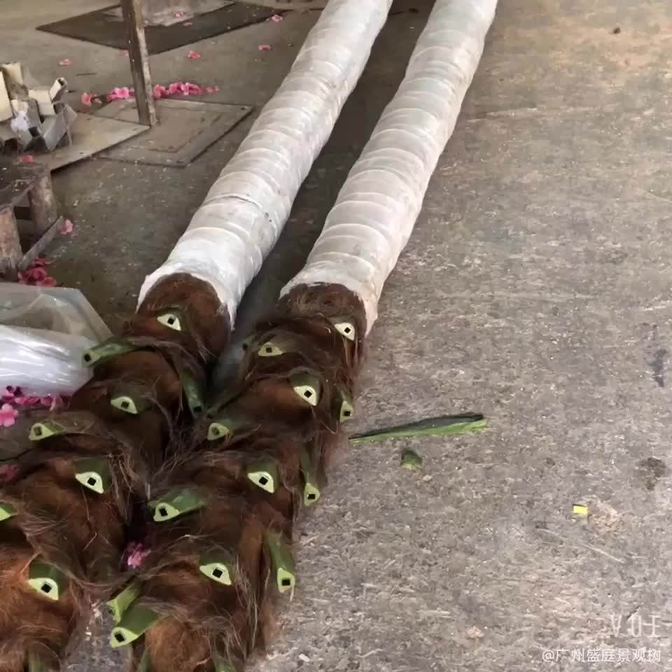 High Fake Artificial Outdoor Plant Fiber Material And Trees Plant Type