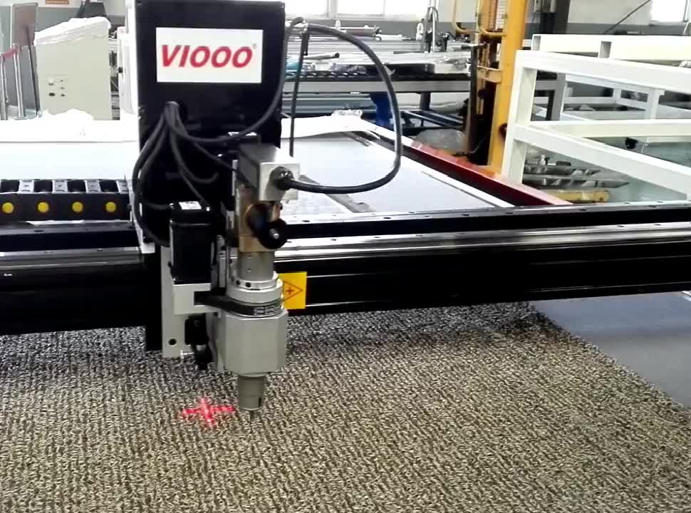 Good Price Carpet Vibrating Knife Cutter Cnc Pvc Mat Cutting Machine
