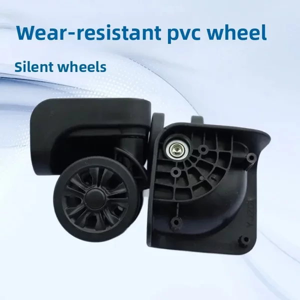 Yj201 Double Row Wheel Trolley Suitcase Wheel Accessories Universal Wheel Suitcase Suitcase Caster Wholesale and Retail