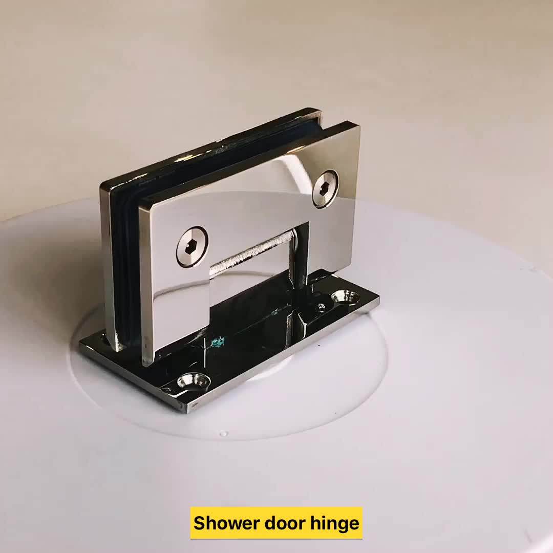 Sus304 Stainless Steel Swing Adjust Bathroom Glass Shower Door Pivot