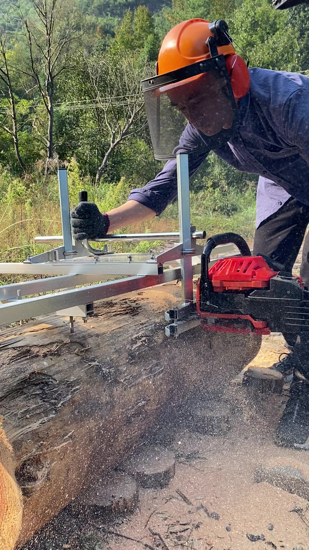 36" Chainsaw Mill Attachment Cutting Guide For Chainsaw Buy Chainsaw