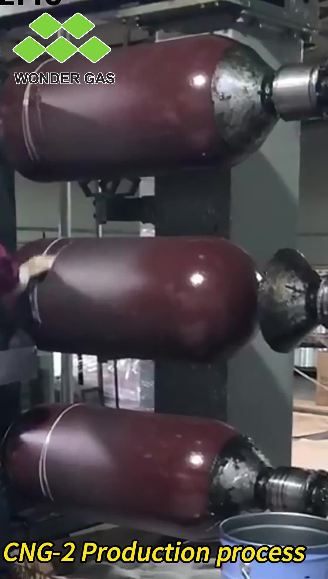 Ece R110 Composite Cng Gas Cylinder Glass Fiber Cng Cylinder For Cars