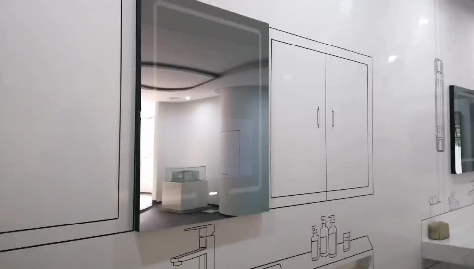 Espejo De Baño Inteligente Interactivo De Alta Calidad,Espejo Led Con