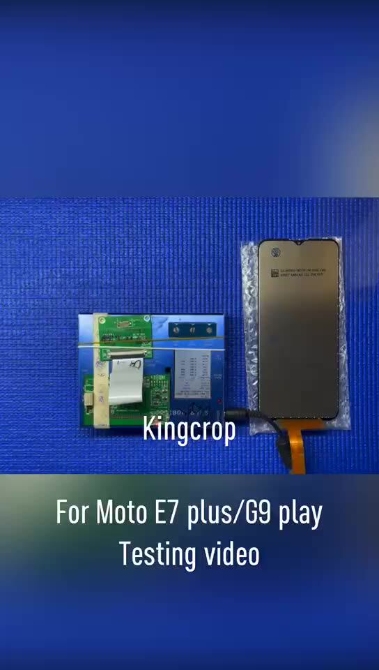 IYAiYO Schermo LCD E Digitalizzatore Per Motorola E7 Plus (XT2081-1), Kit Di Ricambio Completo Con Strumenti Di Installazione, Nero - 2