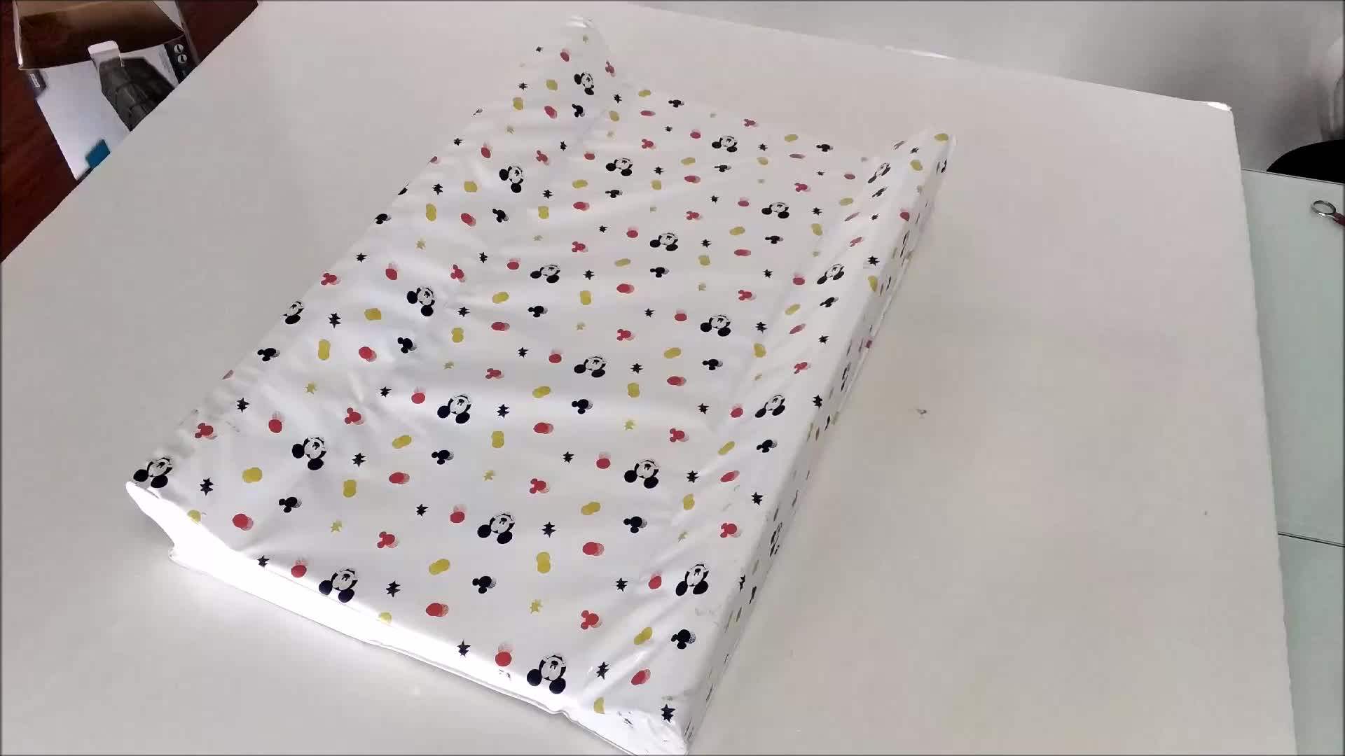 Custom Pvc/eva Baby Incontinence Changing Pad Bed Diaper Bed Portable