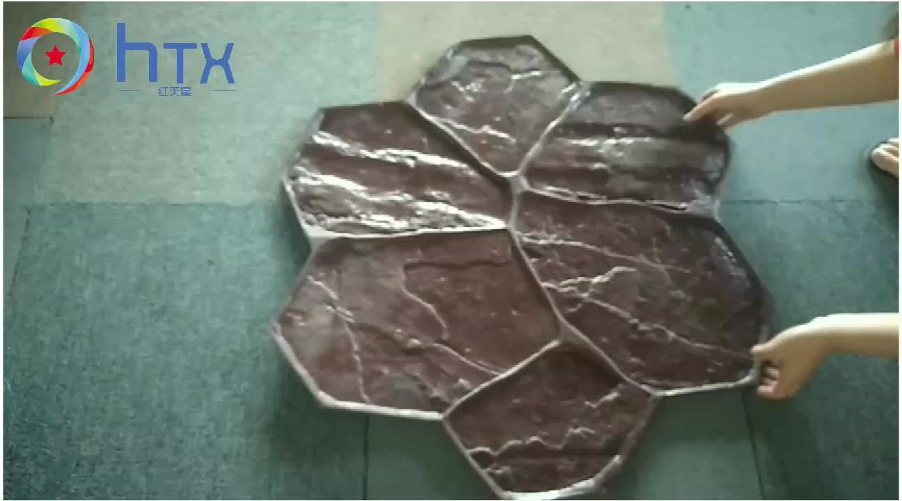 Polyurethane Stamp Mould Concrete Imprint For Flooring Paving Stamping Mat Buy Concrete