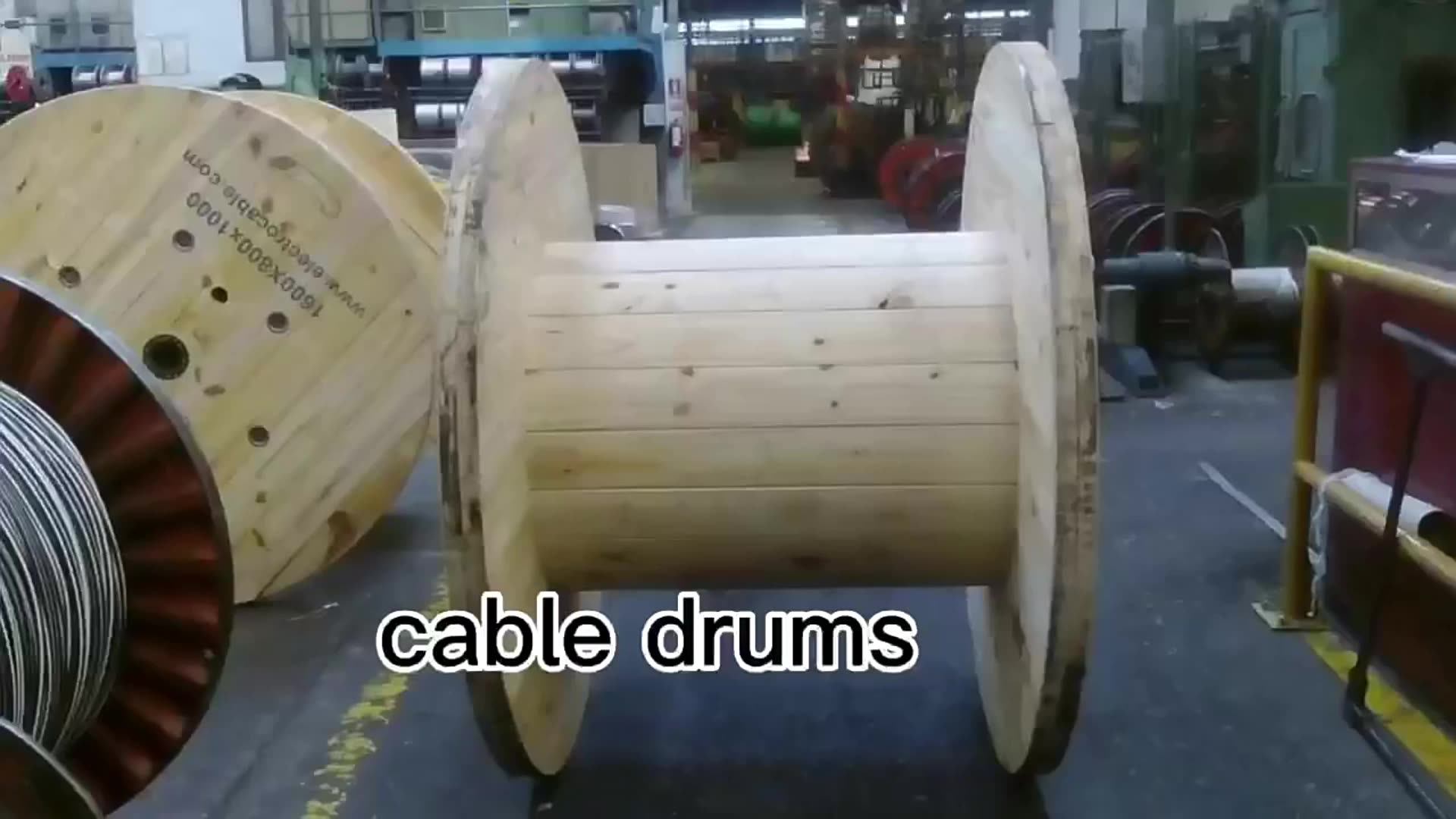 Large Wooden Cable Reel Drums Empty Wooden Cable Spools For Sale Steel