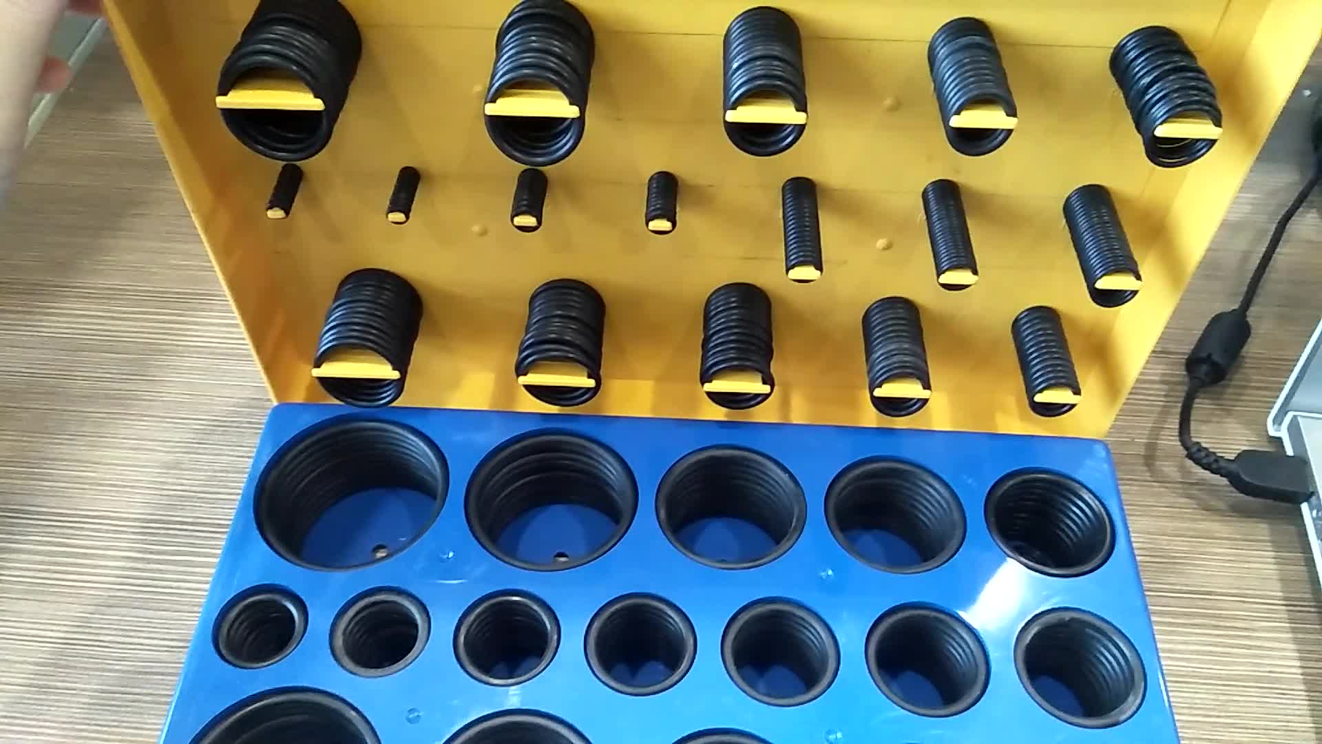 Delson As568/407pcs Nbr/silicone Rubber Seal O Ring Assortment/box O