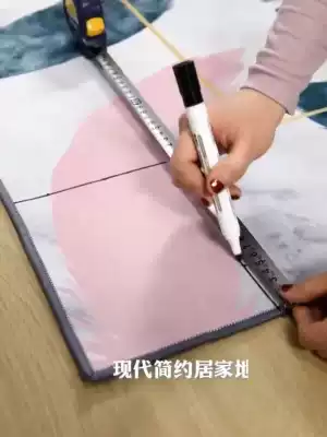 Floor mat entrance mat Nordic style entrance mat Home entrance mat Home entrance carpet can be cut non-slip mat