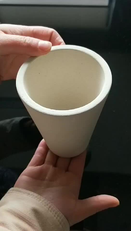 Laboratory Clay Ceramic Fire Assay Crucible 45g Fire Assay Clay