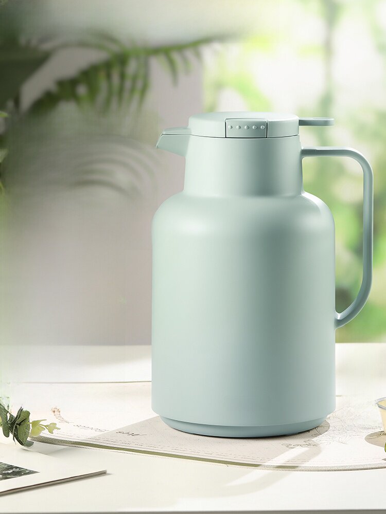 Supor Thermos Kettle for Home Use, Glass Liner, Office Hot Water Kettle, Large Capacity Dormitory Thermos Flask