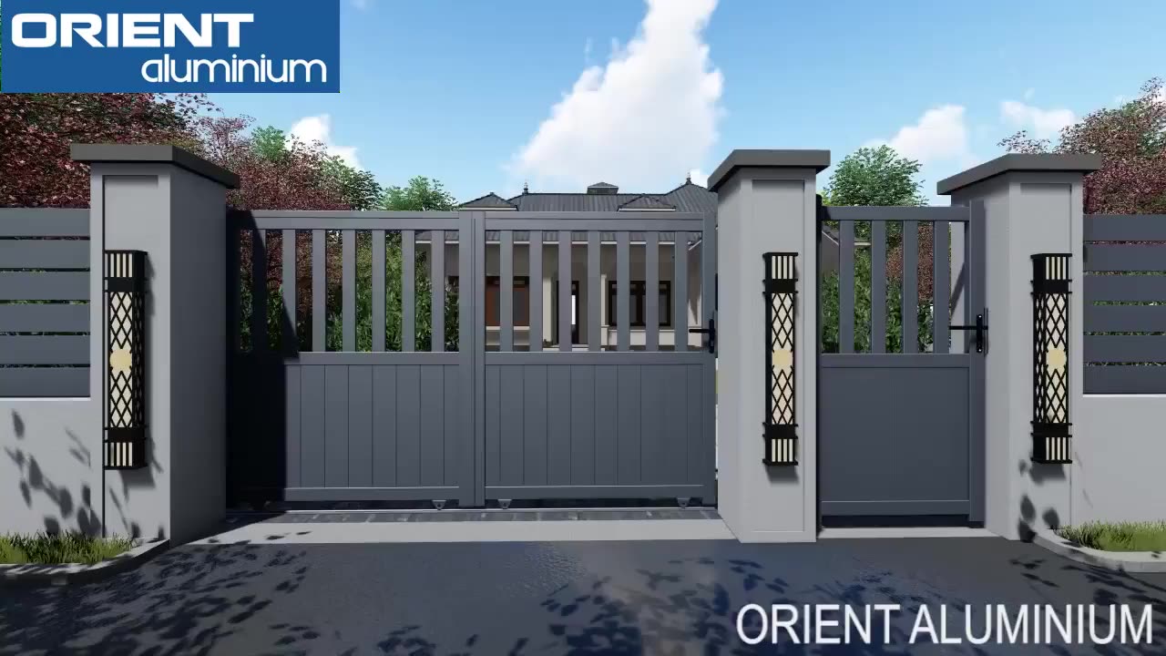 Hot Price Latest House Main Gate Designs/stainless Steel Sliding Gate
