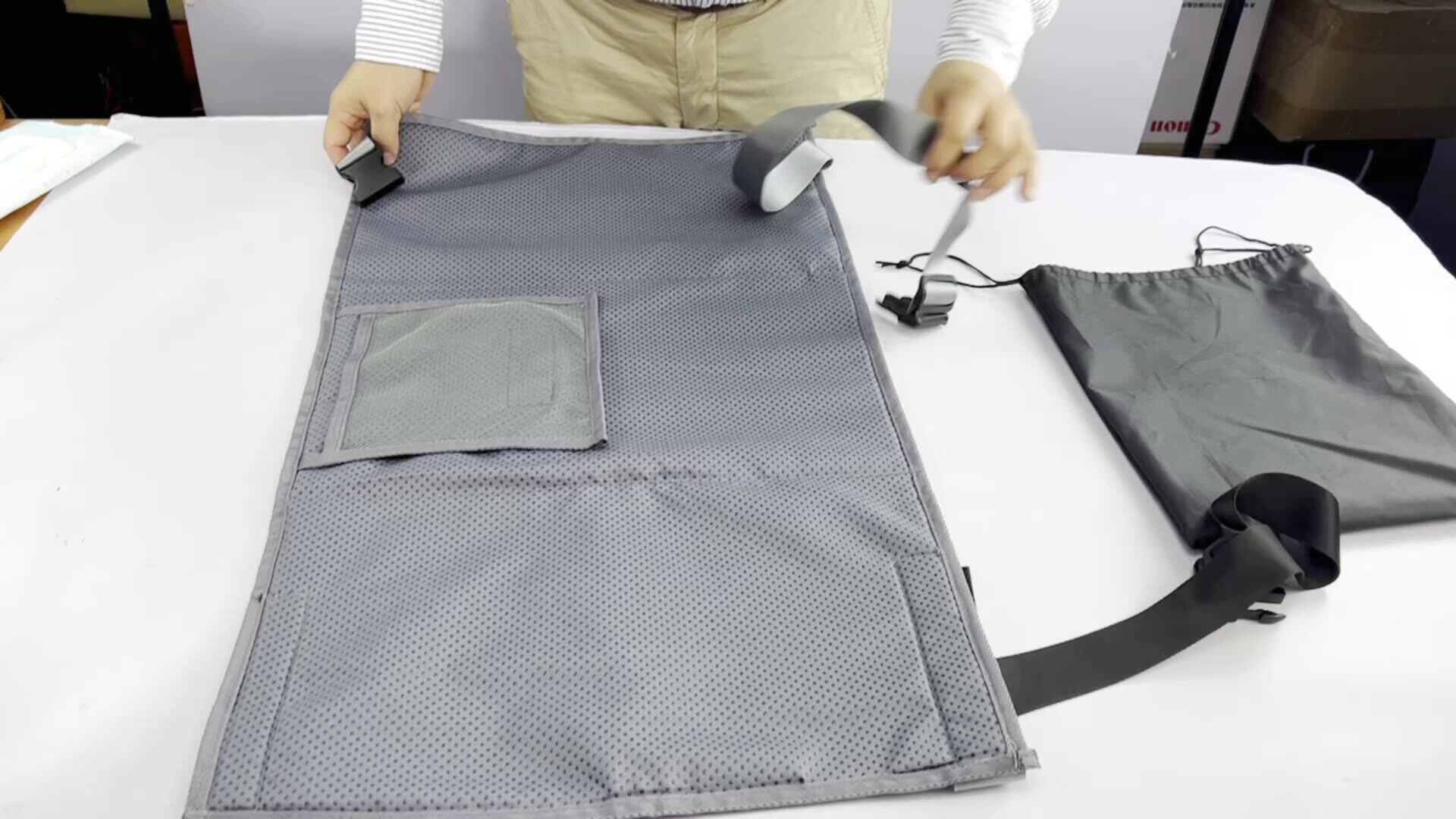 Airplane Footrest For Kids Black Portable Toddler Travel Bed For