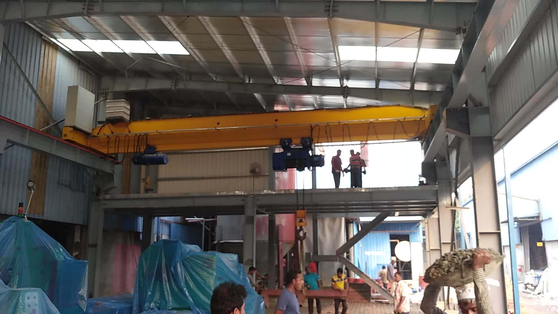 Ld Model Single Girder Overhead Crane Electric Traveling Overhead Crane ...