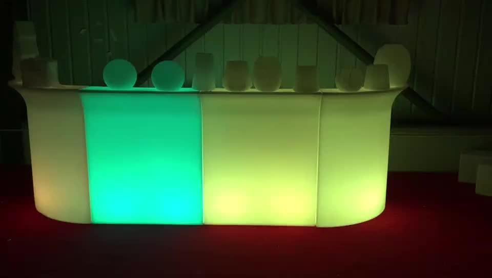 Led Bar Counter Portable Bar Led Table For /restaurant Buy