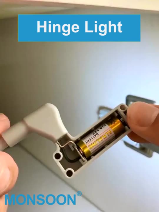 Led Hinge Light Smart Touch Light Hydraulic Hinge