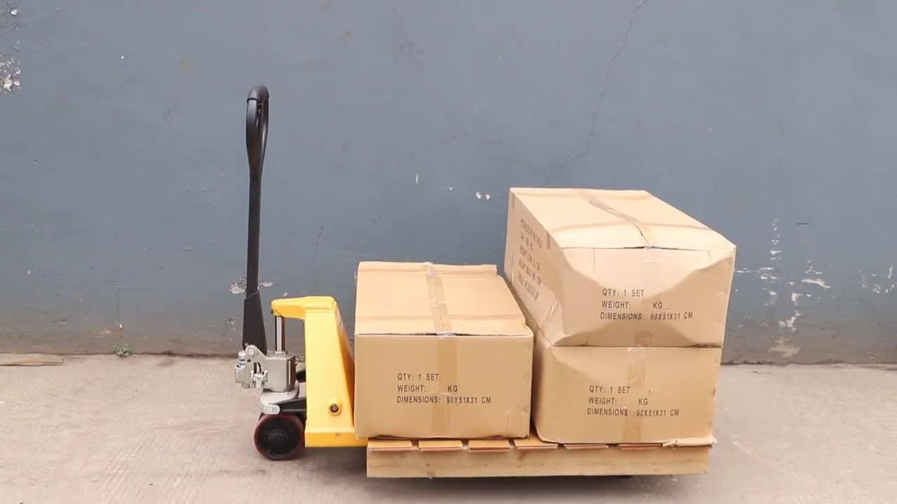 Battery Operated Pallet Jack Ergonomic Design Ac/df Hydraulic Hand