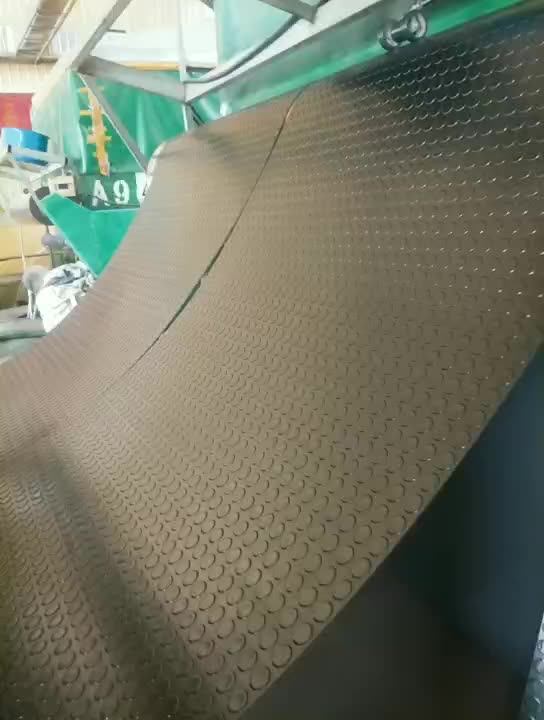 Coin Rubber Flooring/van Rubber Coin Design Penny Round Rubber Mat/coin