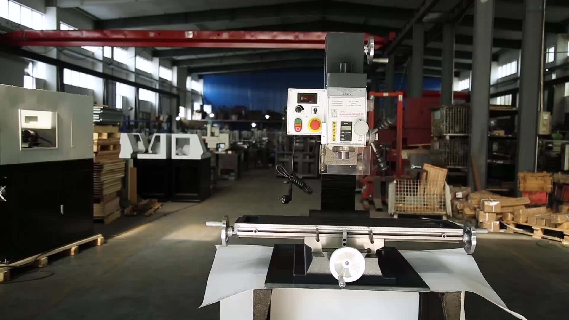 Brushless Motor Germany Steel Milling Machine With Dro Bt32v Buy