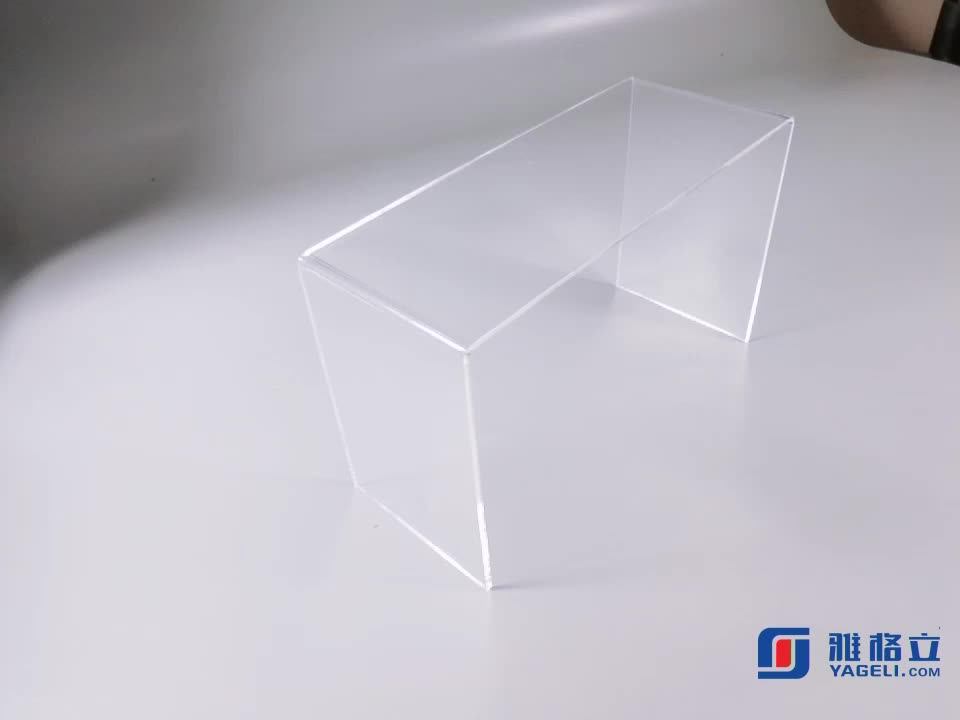 Transparent Clear Acrylic Clear U Shaped Risers Acrylic Display Risers ...