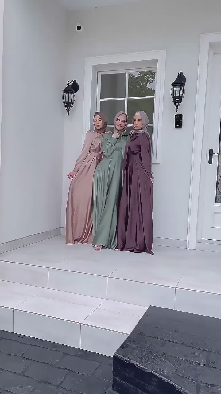 green emerald velvet dress Fashion Ramadan Muslim Dress For Women Eid Arabic Femme Abaya Islamic Red  Jalabiya Marocain Clothes Moroccan Kaftan Robe (Color : Red dress, Size :  M) : Buy Online at Best Price in