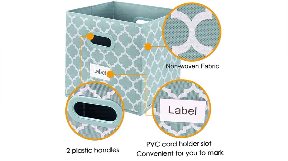 Folding Trunk Organizer Chest Bin With Fliptop Lid Kids Collapsible