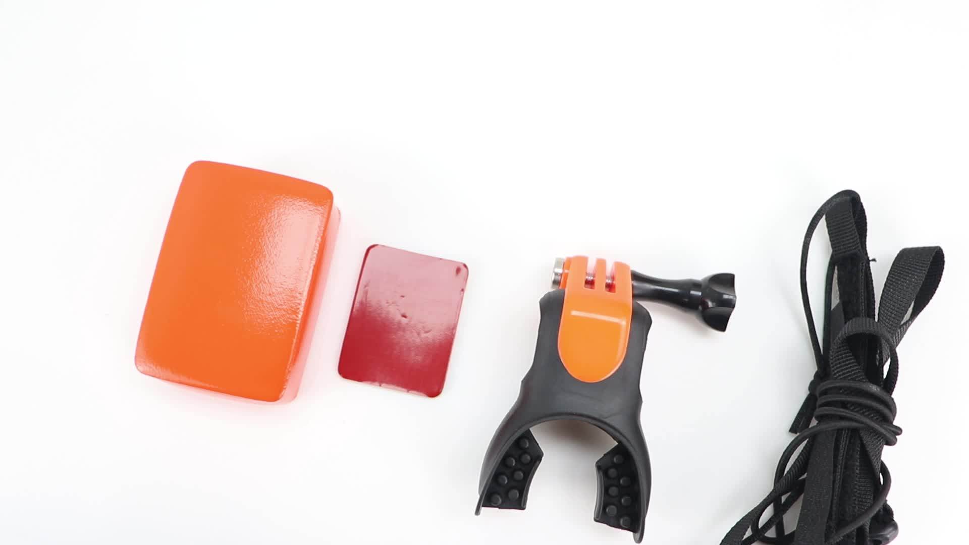 Action Camera Mouth Mount,Soft Silicone Material Mouth Mount Set For Go