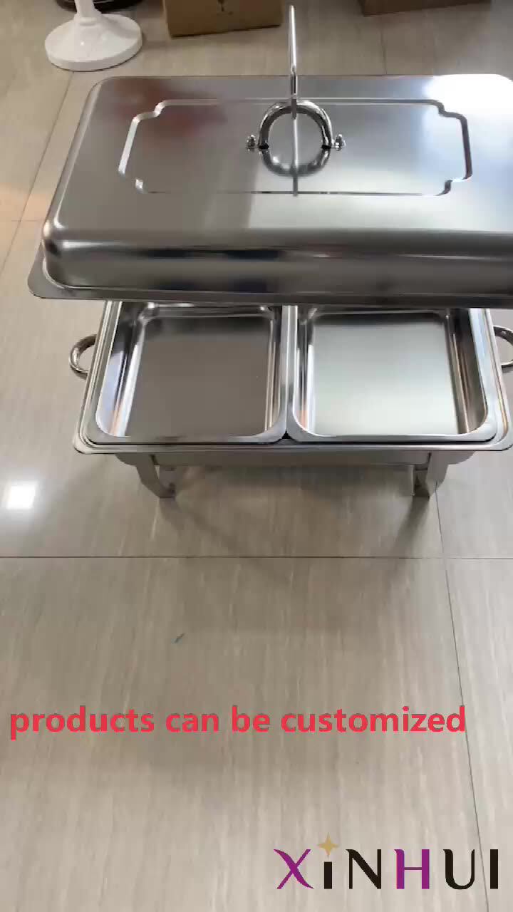 Wholesale Indian Chaffing Dish Rectangle Electric Buffet Food Warmer
