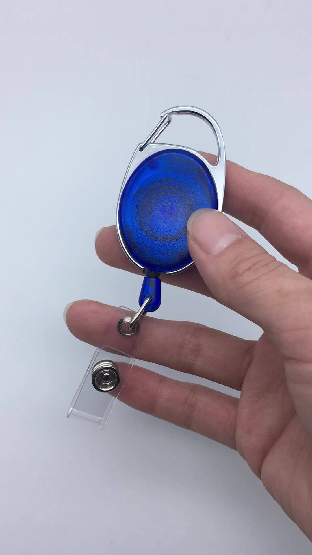 Designer Custom Yoyo Id Retractable Badge Reels/ Nurse Plastic