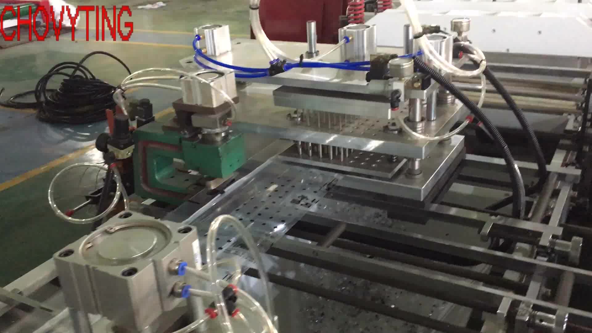 2021 Automatic High Speed Sealing Cutting Plastic Zipper Slider Bag