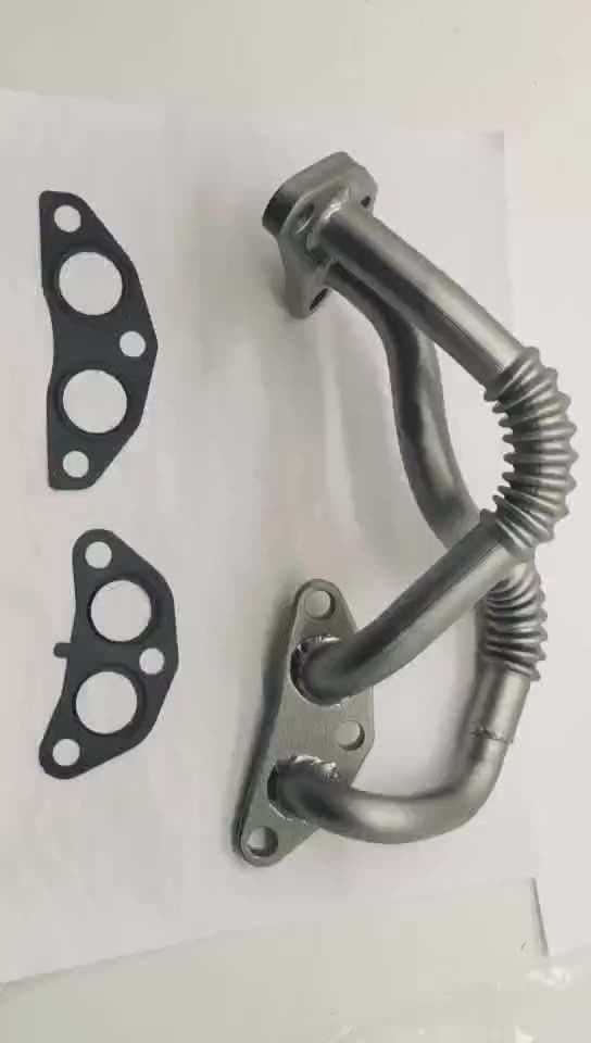Auto Parts Oil Cooler Lower Line Tube With Gaskets For Toyota Venza