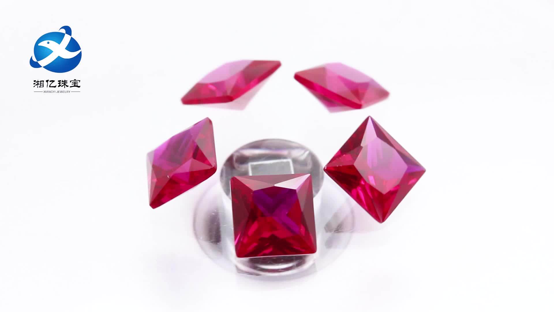 Xygems5# - High Quality Synthetic Corundum Ruby Gemstones