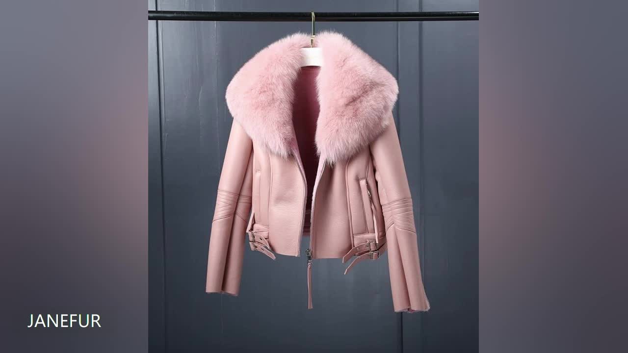 2019 Hottest Seller High Quality German Winter Coat Brands Leather Fur